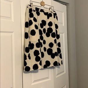 Who what wear black and white skirt